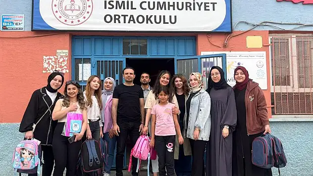İsmil'de Öğrencilere Eğitim Desteği