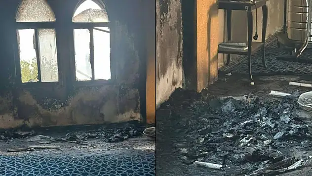 İsrailli işgalciler, Batı Şeria'da bir camiyi kundakladı