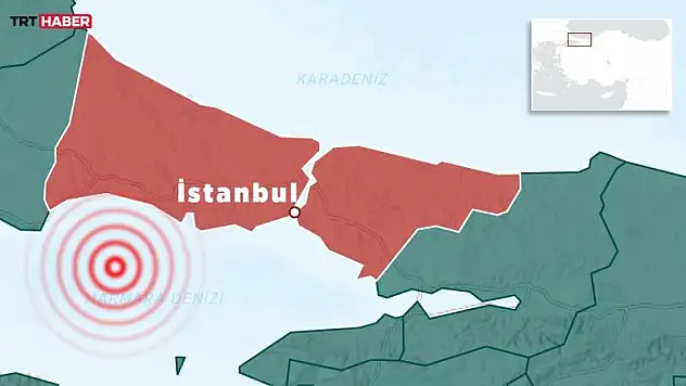 İstanbul'da korkutan deprem!