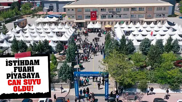 İstihdam fuarı piyasaya can suyu oldu!