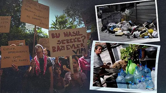 İzmir'de bir yanda susuzluk bir yanda çöp krizi var