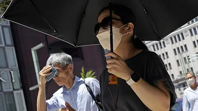 Japonya'da 41,2 dereceyle ülke tarihindeki en yüksek sıcaklık görüldü