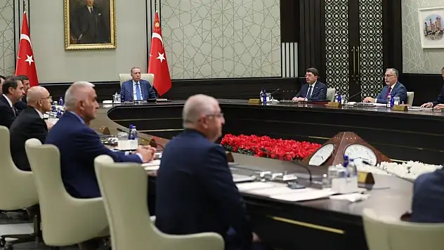 Kabine toplantısı başladı