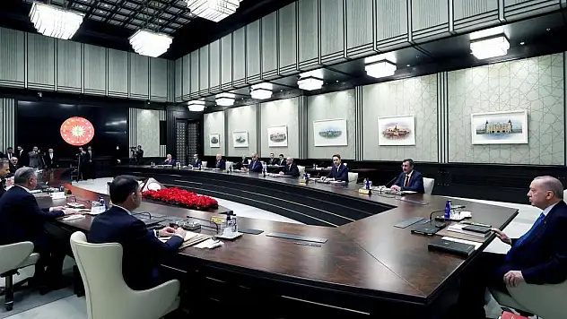 Kabine toplantısında gündem 'Terörsüz Türkiye'