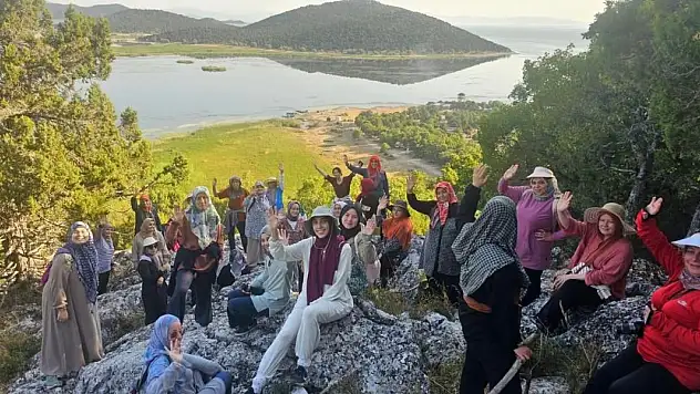 Kadınlar bu sefer günde değil, kampta buluştu!