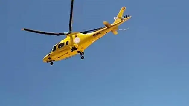 Kalp krizi geçiren hasta hava ambulansı ile Konya'ya sevk edildi