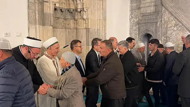 Karapınar'da bayramlaşma programı düzenlendi