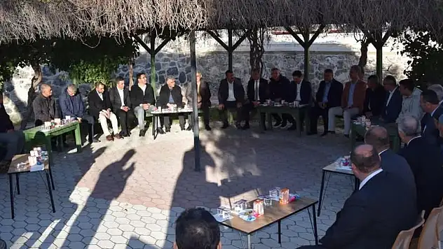 Karapınar'da bayramlaşma programı düzenlendi