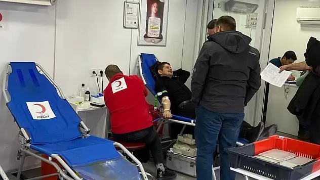 Karapınar'da kan bağışı kampanyası