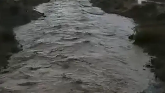 Karapınar'da sağanak yağış