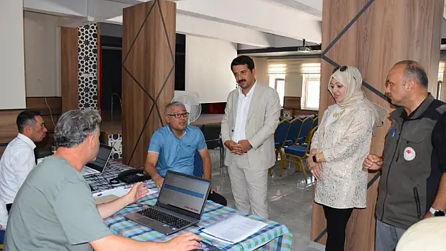 Karapınar'da tarım sayımı devam ediyor