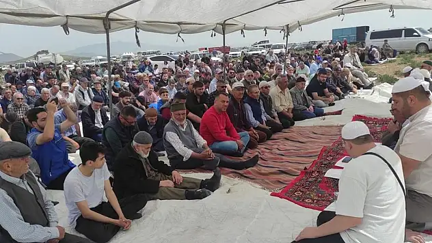 Karapınar'da yağmur duası