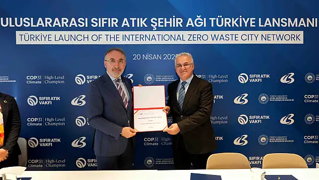 Karatay çevre dostu projeleriyle 'Uluslararası Sıfır Atık Ağı'na katıldı!