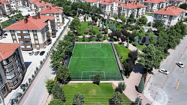 Karatay'da gençlere müjde: 14 saha için düğmeye basıldı!