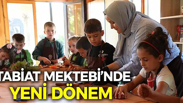 Karatay Tabiat Mektebi'nde Yeni Dönem Başladı
