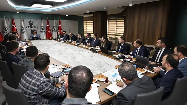 Karatay'da 2024 yılı değerlendirme toplantısı yapıldı