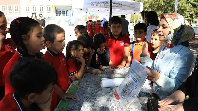 Karatay'da Miniklere Sağlıklı Yaşam Eğitimi