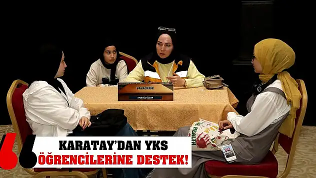 Karatay'dan YKS Öğrencilerine Destek!
