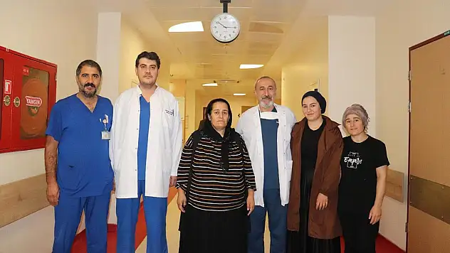 Karnından çıkarılan 15,8 kiloluk tümörle hayatı değişti!