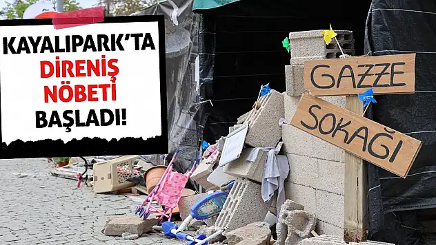 Kayalıpark'ta Direniş Nöbeti Başladı!