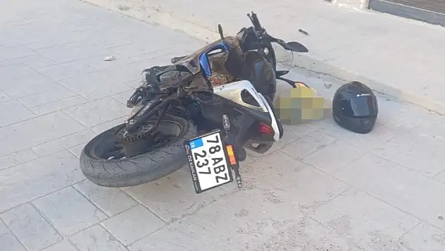 Kazada fırlayan sürücüyü kalkan gibi korudu!