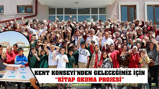 Kent Konseyi'nden Geleceğimiz İçin 'Kitap Okuma Projesi'