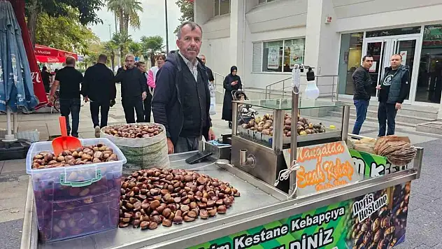 Kestane tezgahlarda yerini aldı