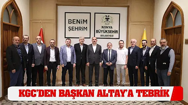 KGC'den Başkan Altay'a tebrik