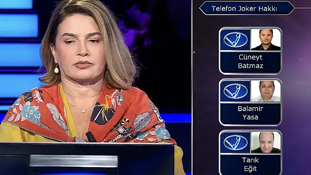 Kim Milyoner Olmak İster'de ODTÜ mezunu soruyu bilemedi!