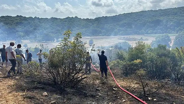 Kırklareli'nde çıkan orman yangını söndürüldü