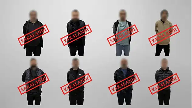 Kırmızı bültenle aranan 8 suçlu Türkiye'ye getirildi!