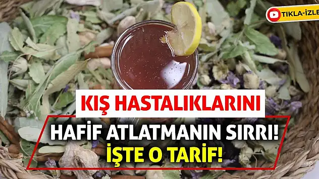 Kış Hastalıklarını Hafif Atlatmanın Sırrı! İşte o Tarif!