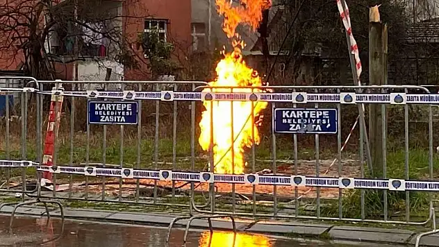 Kocaeli'deki metan gazı 3 gündür yanıyor: Uzmanından önemli uyarı