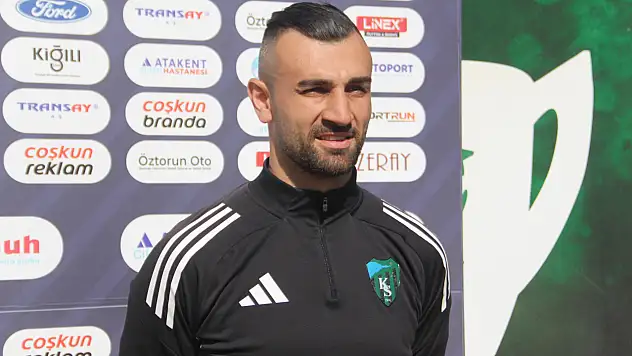 Kocaelispor'un forvetinden Konyaspor açıklaması