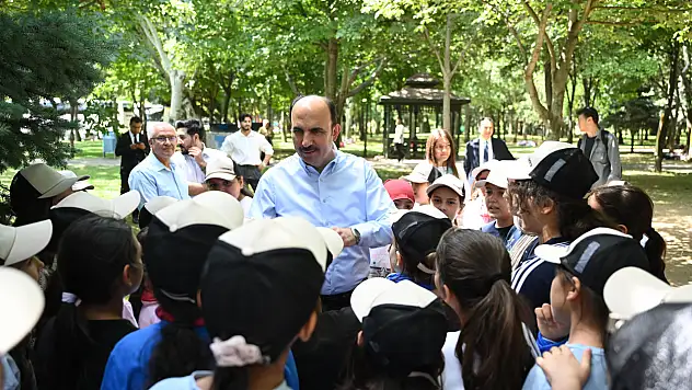 KOMEK ve Kur'an Kursu öğrencileri doyasıya eğlendi! Başkan Altay da katıldı