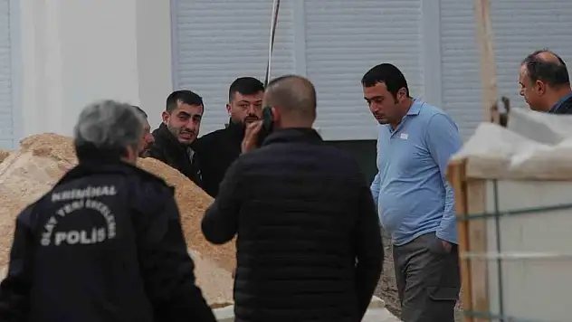 Kontrol için geldiği inşatta bir anlık dikkatsizlik hayatına maloldu