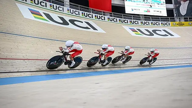 Konya 2025 UCI Pist Bisikleti Uluslar Kupası'nda ilk gün tamamlandı