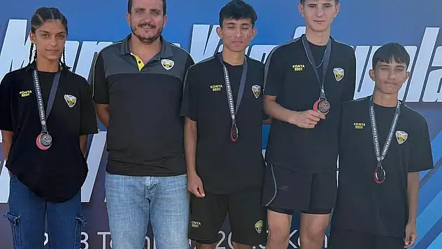 Konya BBSK Atletizm'den 6 madalya