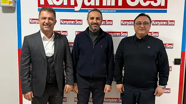 Konya Büyükşehir Basınından Konya'nın Sesi'ne ziyaret