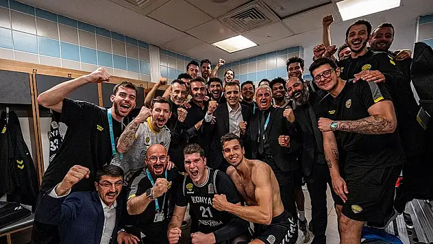 Konya Büyükşehir Belediyespor play-off'ta!