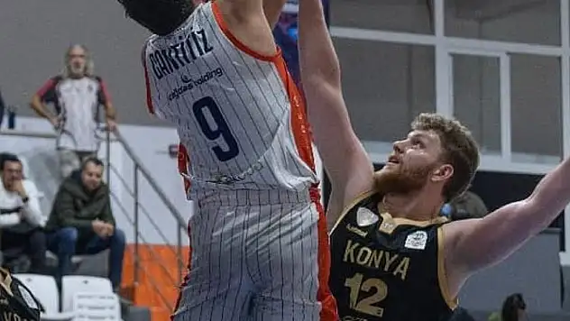 Konya Büyükşehir, Bodrum'da mağlup! 96-95