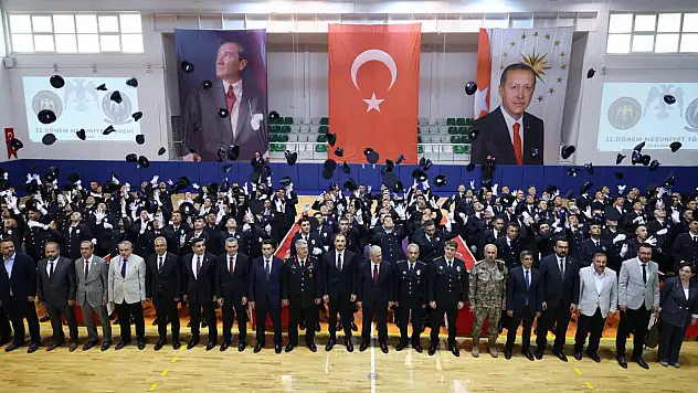 Konya'da 169 genç polis teşkilata katıldı