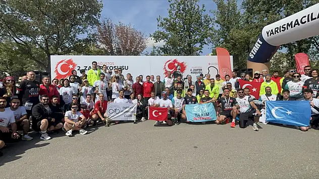 Konya'da 30 Ağustos 2. Zafer Koşusu yapıldı