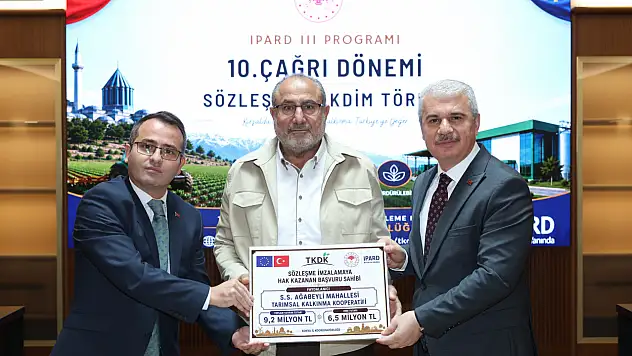Konya'da 9 projeye 63 milyon lira hibe desteği!