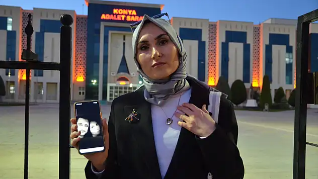 Konya'da acılı eşten adalete teşekkür! 'Kanı yerde kalmadı!'