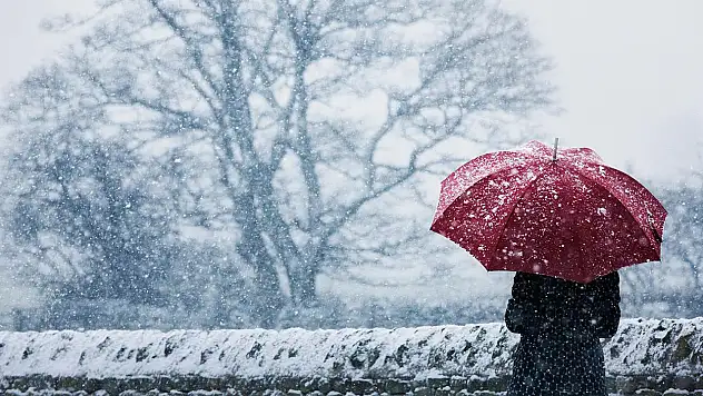 Konya'da bahar beklerken kar geliyor! Yağışlı hava o güne kadar sürecek