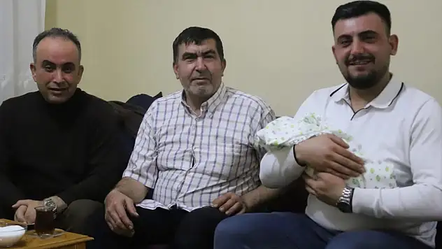 Konya'da bakanlık desteğiyle kurulan yuvada bebek sevinci yaşandı