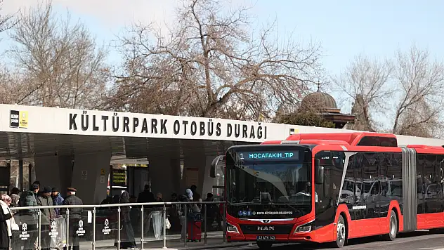 Konya'da bayram müjdesi! Ulaşım ve otopark ücretsiz olacak!