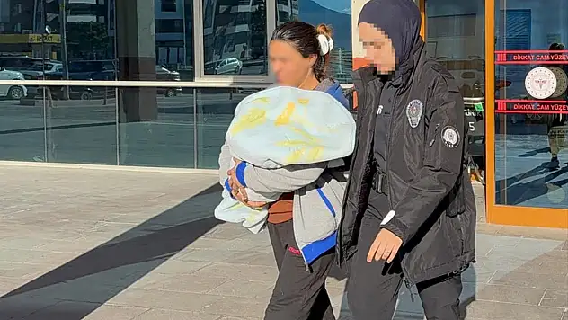 Konya'da bebek bezinde uyuşturucu saklayan anne tutuklandı!