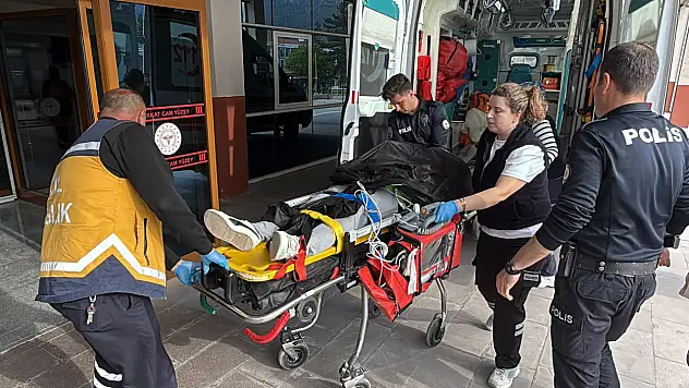 Konya'da bir kişi bıçaklandı! Ekipler harekete geçti
